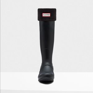 Hunter | Original Tall Boot Socks | Black